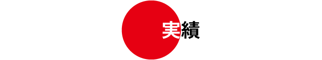 実績