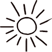 太陽イラスト