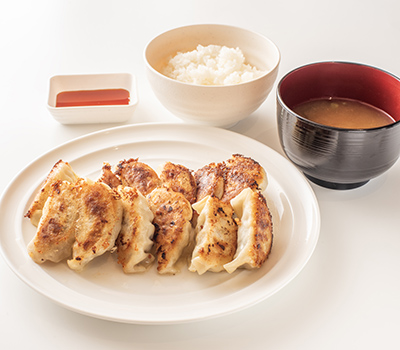 沼津肉汁餃子定食(味噌汁つき)